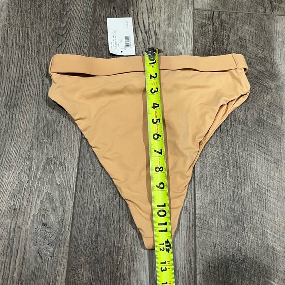 We Wore What Emily Belted High Wasted Bikini Bottoms - Picture 12 of 13